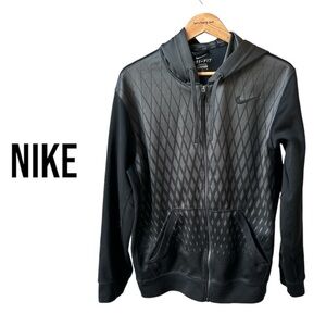 NIKE Dri-Fit Lightweight Jacket | Black/Grey | Performance | Medium